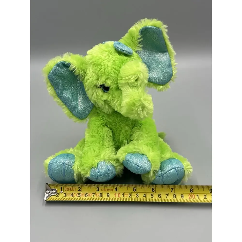 First & Main Gal Pals Ella Elephant Green Plush 9” Stuffed Animal 6063